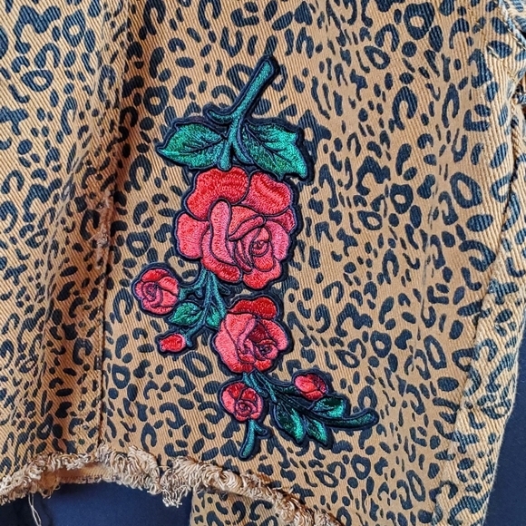 80's La La Land Cropped Denim Jacket - Picture 7 of 9